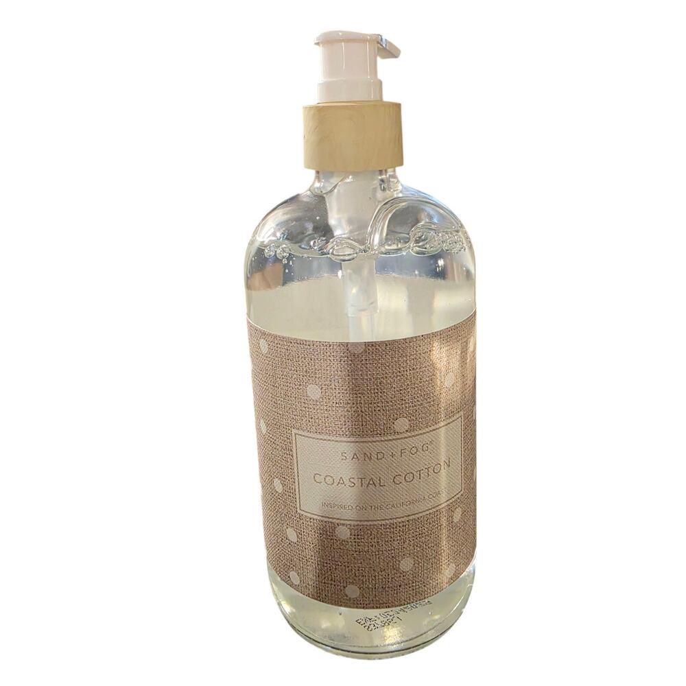 Sand + Fog COASTAL COTTON HAND WASH SOAP 15.7 OZ.